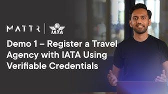 Travel Agency verifiable credentials